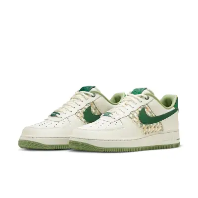 Nike Air Force 1 Low ‘NAI-KE Light Bone Gorge Green’