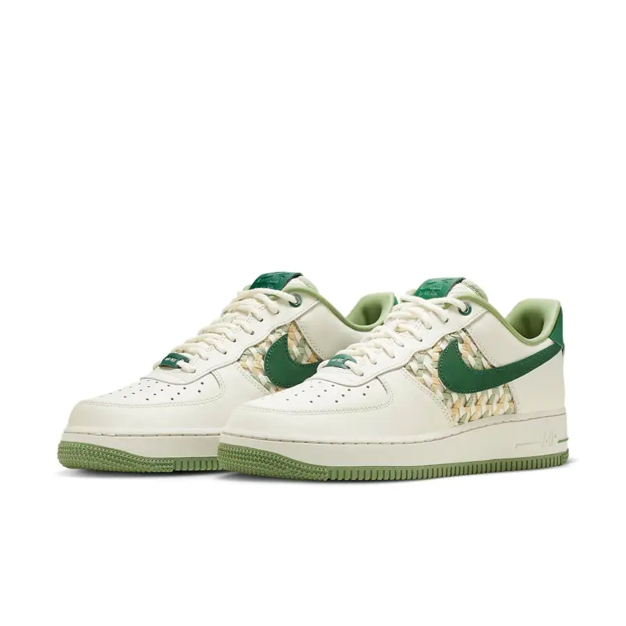 Nike Air Force 1 Low ‘NAI-KE Light Bone Gorge Green’