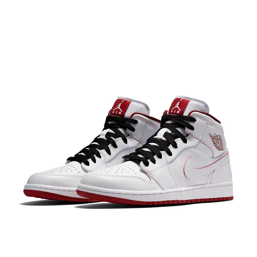 Air Jordan 1 Retro Mid ‘White Gym Red’