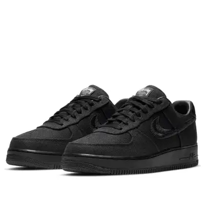Nike x Stussy Air Force 1 Low ‘Triple Black’