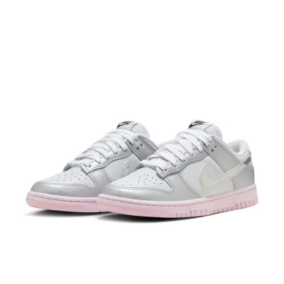 Nike Dunk Low LX ‘Metallic Silver Pink’