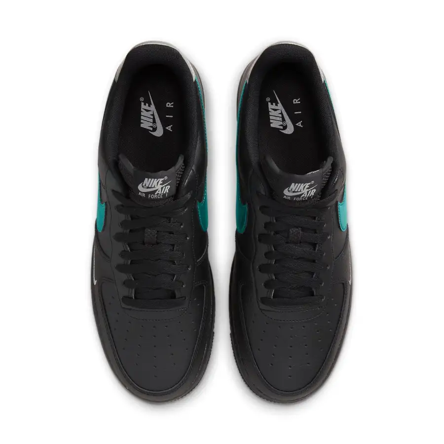 Nike Air Force 1 ’07 Low ‘Black Blue Lightning’
