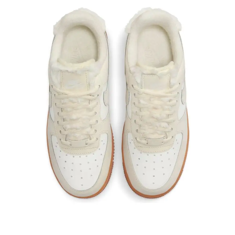 Nike Air Force 1 Low ‘Sail Gum Faux Fur’