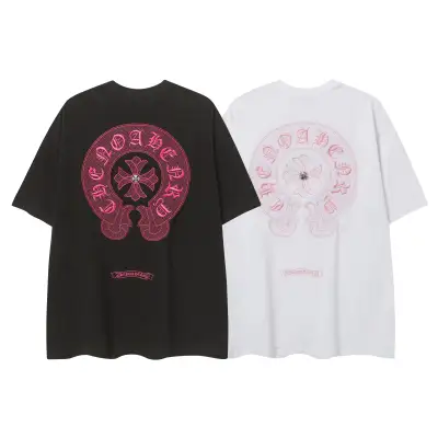 CHROME HEARTS BLACK WHITE T-SHIRT