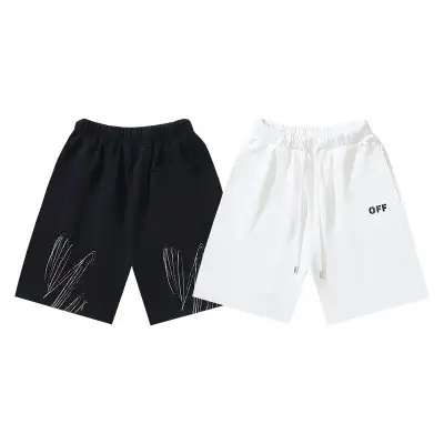 OFF-WHITE Black and White Short