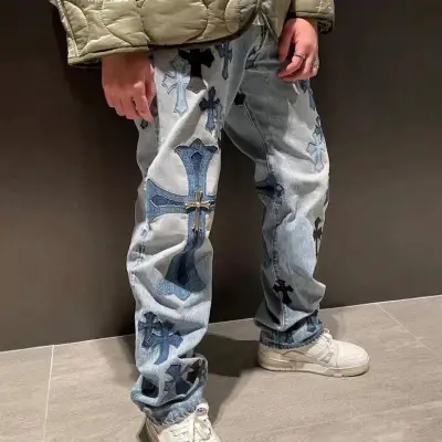 CHROME HEARTS PANTS-8