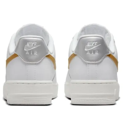 Nike Air Force 1 ’07 ‘White Metallic Gold’