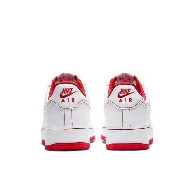 Nike Air Force 1 ’07 ‘Contrast Stitch – White University Red’