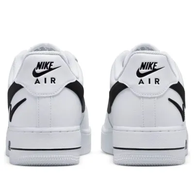 Nike Air Force 1 ’07 ‘Cut Out Swoosh – White Black’