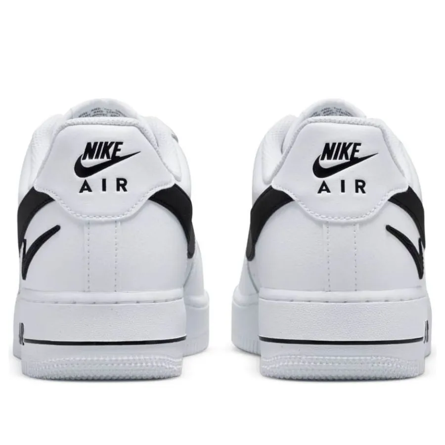 Nike Air Force 1 ’07 ‘Cut Out Swoosh – White Black’