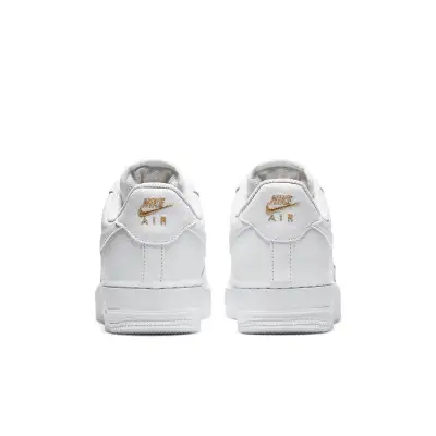Nike Air Force 1 ’07 Essential ‘White Metallic Gold’