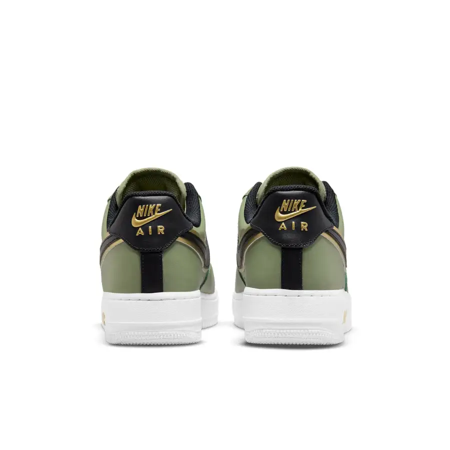 Nike Air Force 1 ’07 LV8 ‘Metallic Swoosh Pack – Oil Green’