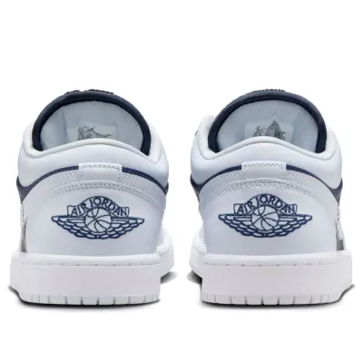 Air Jordan 1 Low SE ‘Football Grey White Gym Red Midnight Navy’