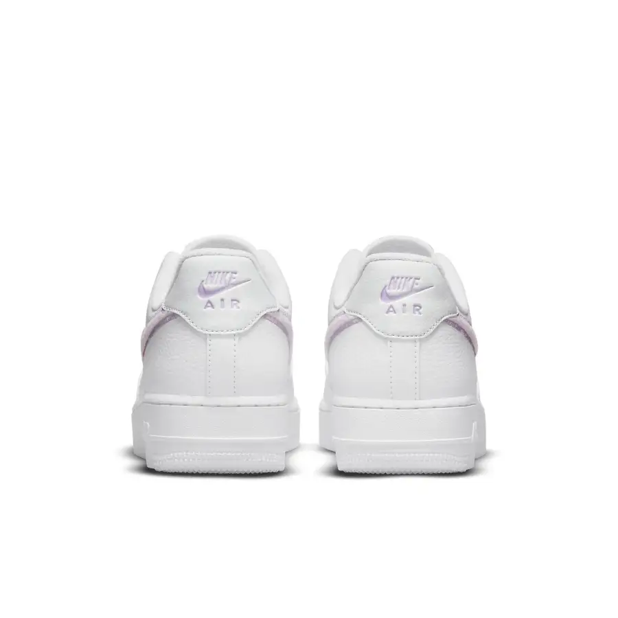 Nike Air Force 1 ’07 Essential ‘Chenille Swoosh – White Lilac’