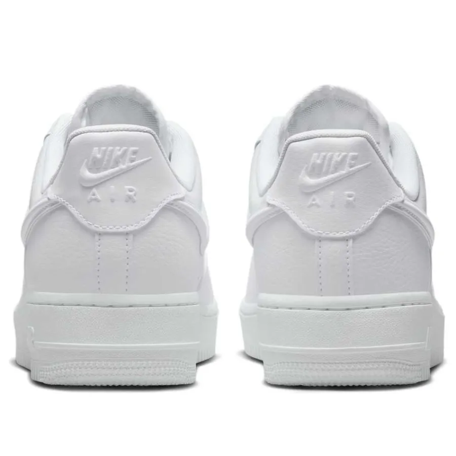 Nike Air Force 1 Low ’07 Next Nature ‘Triple White Bulbous Swoosh’