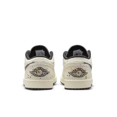 Air Jordan 1 Low ‘Brushstroke Swoosh – Paint Splatter’