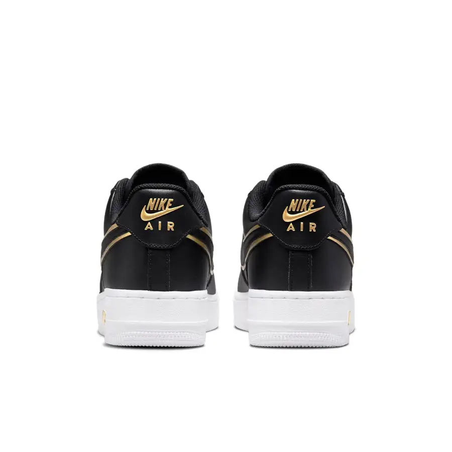 Nike Air Force 1 ’07 LV8 ‘Metallic Swoosh Pack – Black’