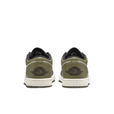 Air Jordan 1 Low ‘Black White Medium Olive’