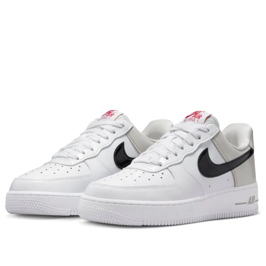 Nike Air Force 1 ’07 Essential ‘White Iron Ore Patent’