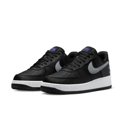 Nike Air Force 1 Low ’07 ‘Double Swoosh Black Racer Blue’