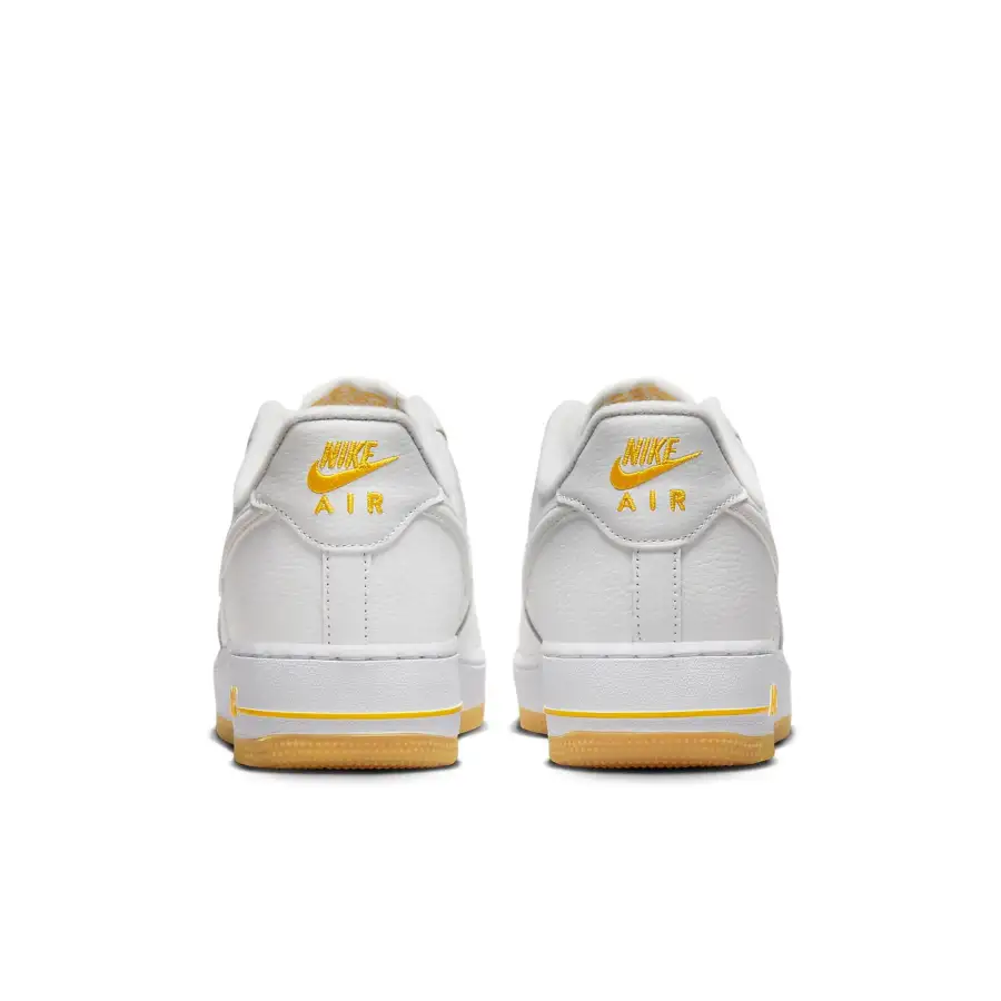 Nike Air Force 1 Low ’07 ‘White University Gold Gum’