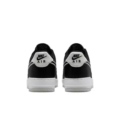 Nike Air Force 1 ’07 ‘Embroidered Swoosh – Black’