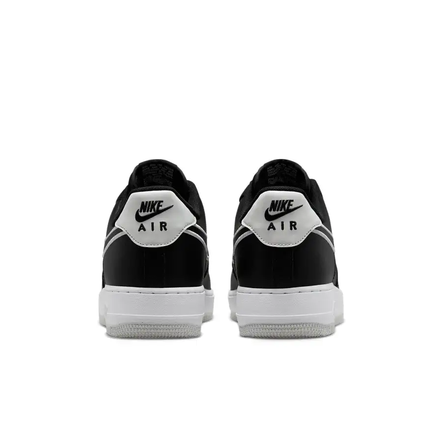 Nike Air Force 1 ’07 ‘Embroidered Swoosh – Black’