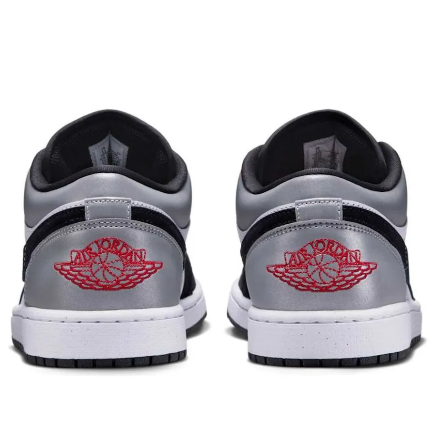 Air Jordan 1 Low SE ‘White Fire Red Black Matte Silver’