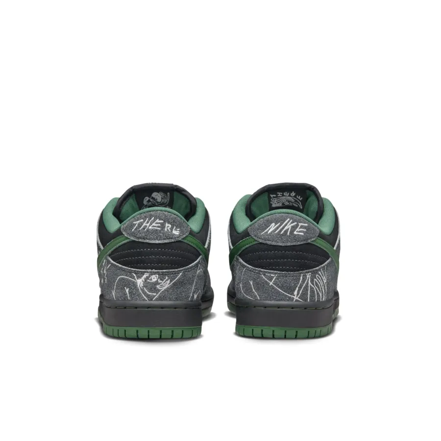 Nike x There Skateboard SB Dunk Low Pro ‘Anthracite Gorge Green’