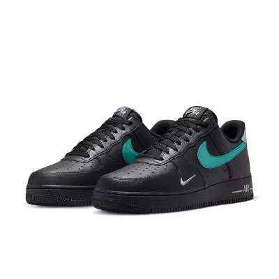 Nike Air Force 1 ’07 Low ‘Black Blue Lightning’
