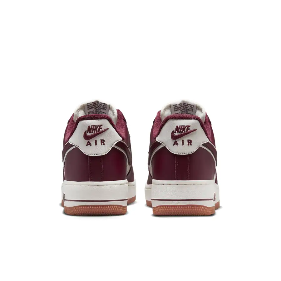 Nike Air Force 1 ’07 LV8 ‘College Pack – Night Maroon’
