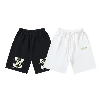 OFF-WHITE Black and White Short