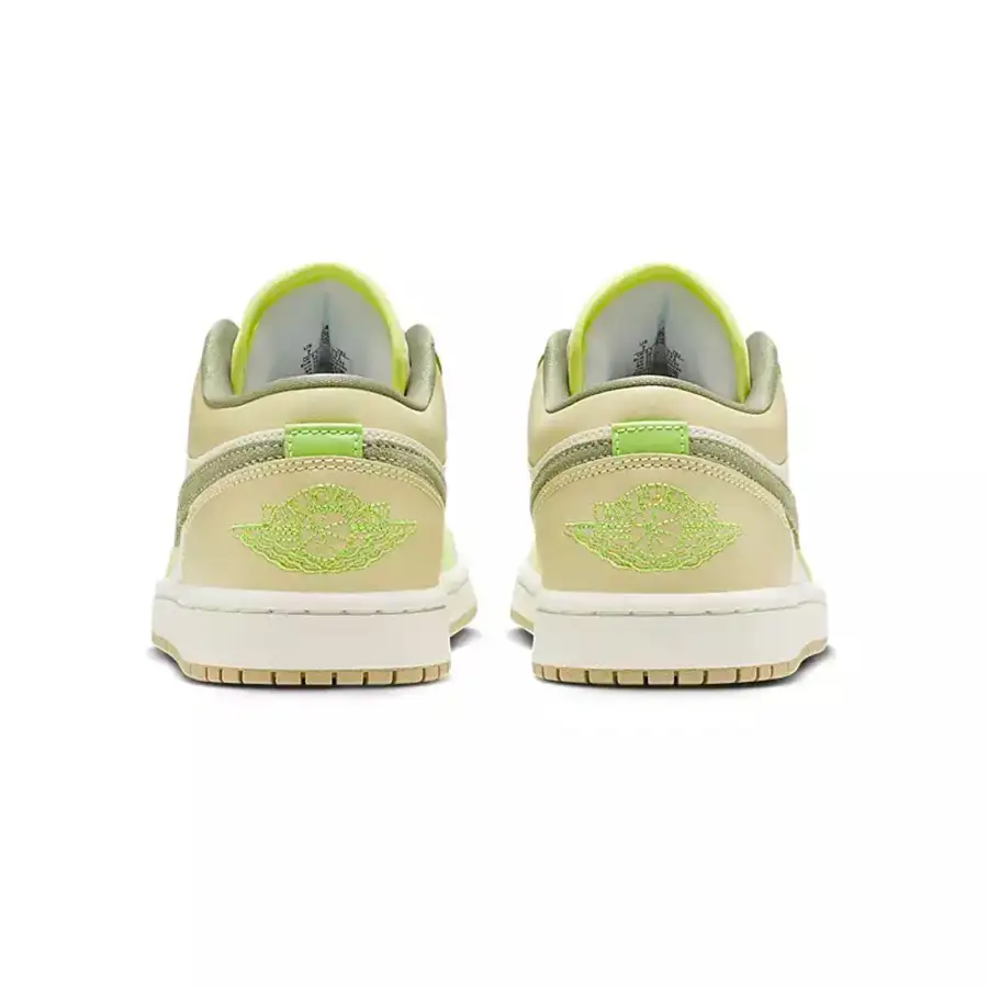 Air Jordan 1 Low ‘Sail Oil Green Light Lemon’
