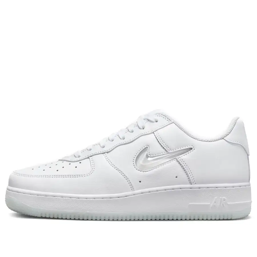 Nike Air Force 1 Low 07 Retro ‘Color of the Month Jewel Swoosh Triple White’