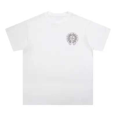 CHROME HEARTS BLACK WHITE T-SHIRT-14