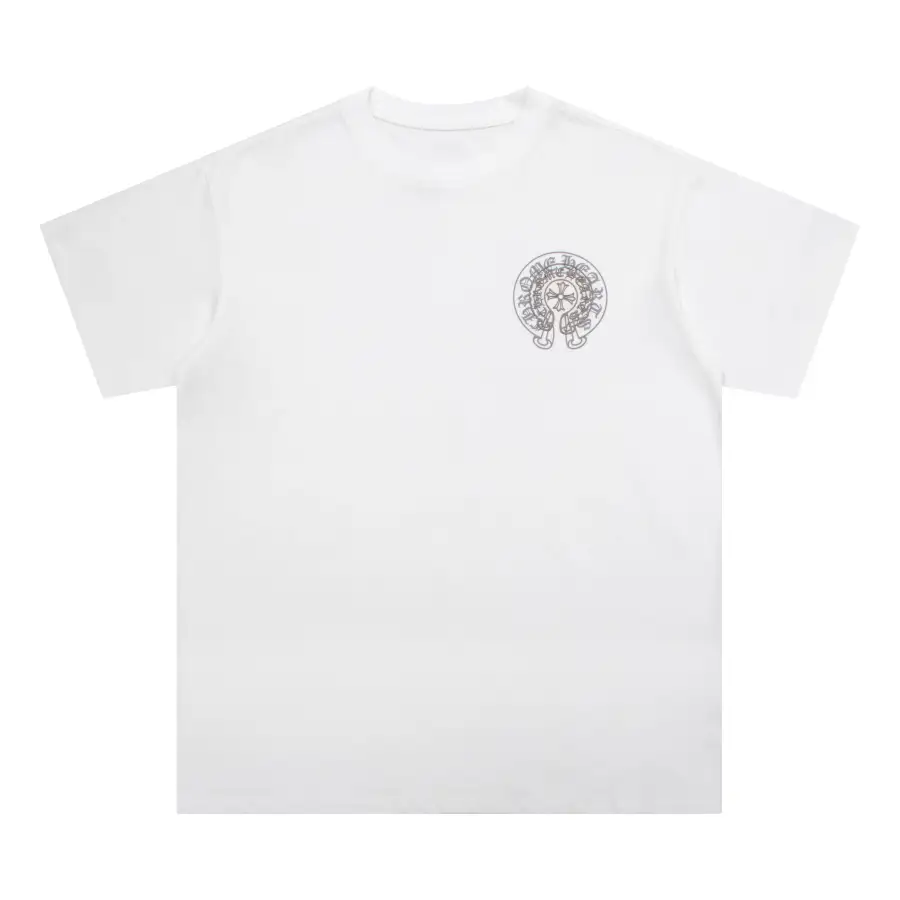 CHROME HEARTS BLACK WHITE T-SHIRT-14