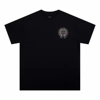 CHROME HEARTS BLACK WHITE T-SHIRT-14