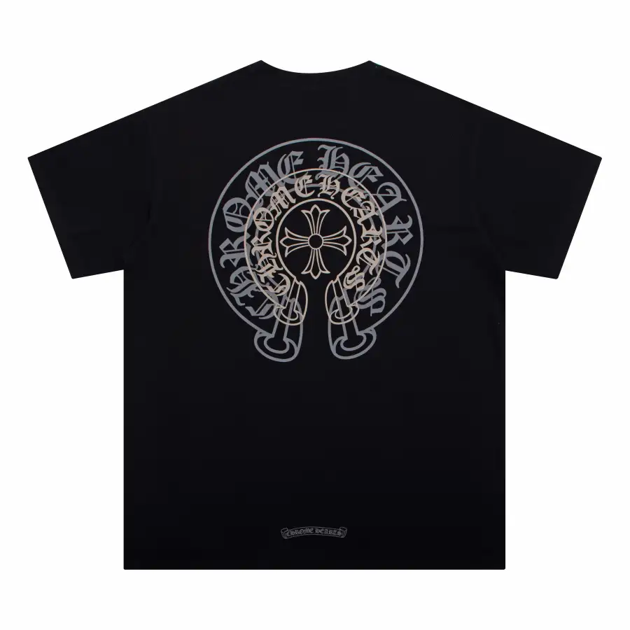 CHROME HEARTS BLACK WHITE T-SHIRT-14