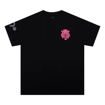 CHROME HEARTS BLACK WHITE T-SHIRT-3