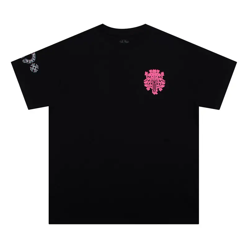 CHROME HEARTS BLACK WHITE T-SHIRT-3