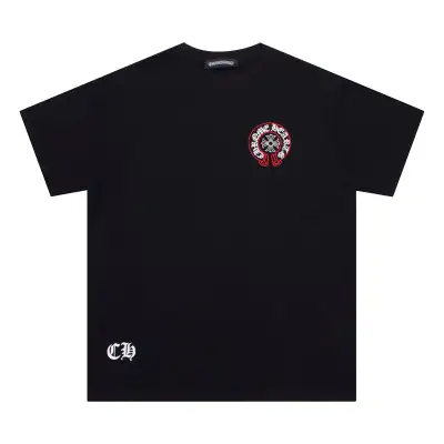 CHROME HEARTS BLACK WHITE T-SHIRT-12
