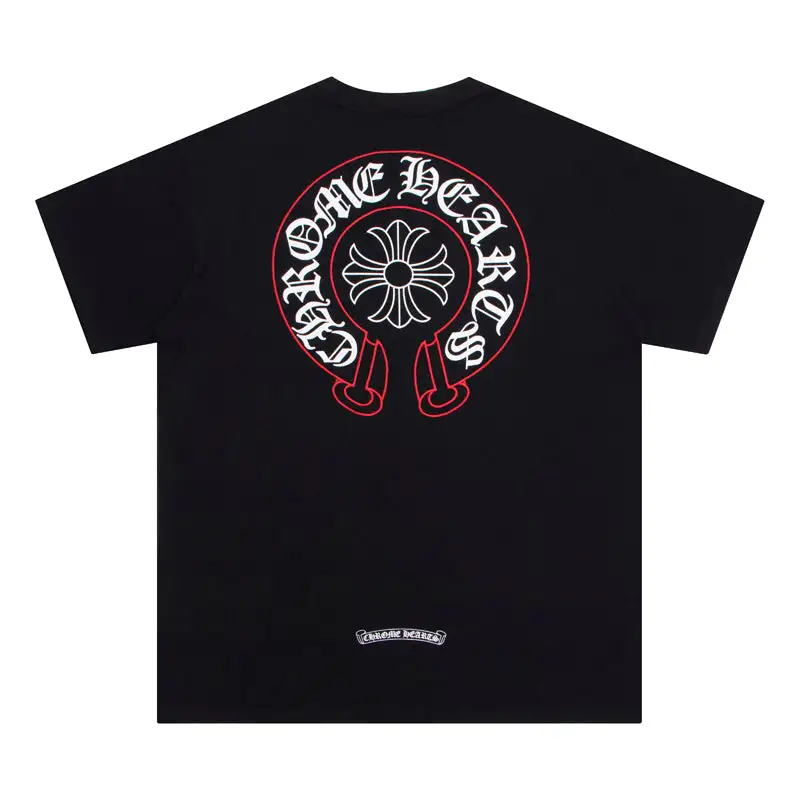 CHROME HEARTS BLACK WHITE T-SHIRT-12