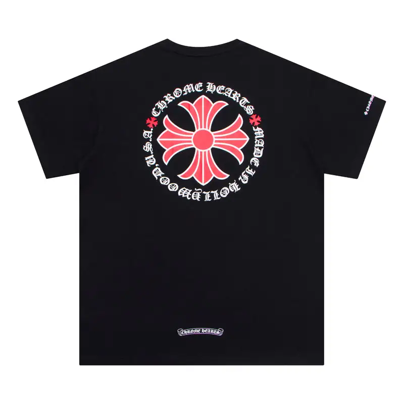 CHROME HEARTS BLACK WHITE T-SHIRT-13