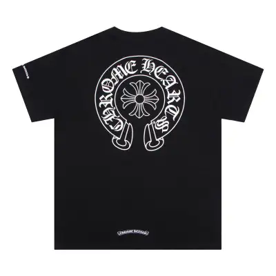 CHROME HEARTS BLACK WHITE T-SHIRT-10