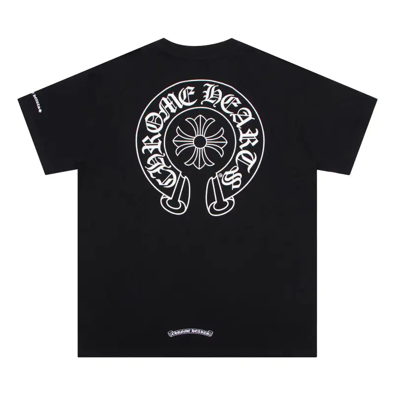 CHROME HEARTS BLACK WHITE T-SHIRT-10