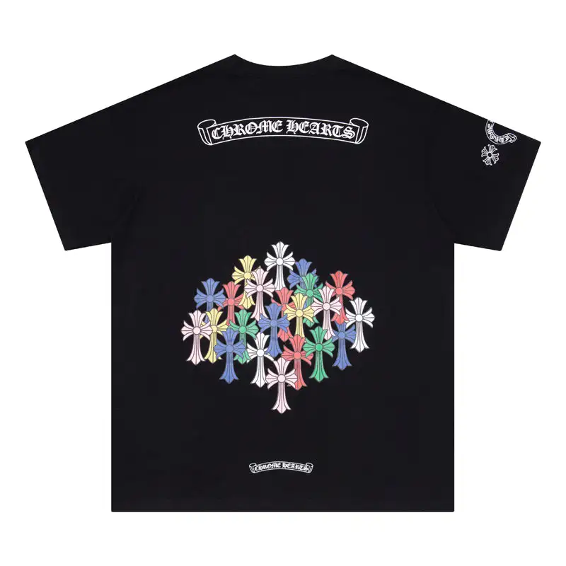 CHROME HEARTS BLACK WHITE T-SHIRT-11