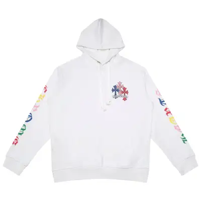 CHROME HEARTS BLACK WHITE  HOODIE k-71