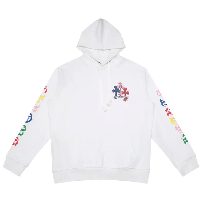 CHROME HEARTS BLACK WHITE  HOODIE k-71