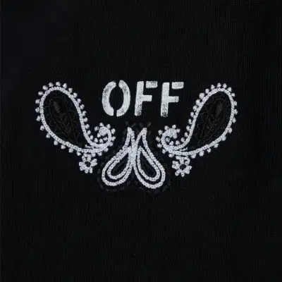 OFF-WHITE BANDANA SLIM SHORT SLEEVE TEE