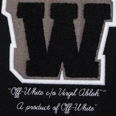 OFF-WHITE VARSITY JACKET